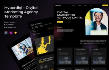 Hyperdigi - Digital Marketing Agency Template – 1