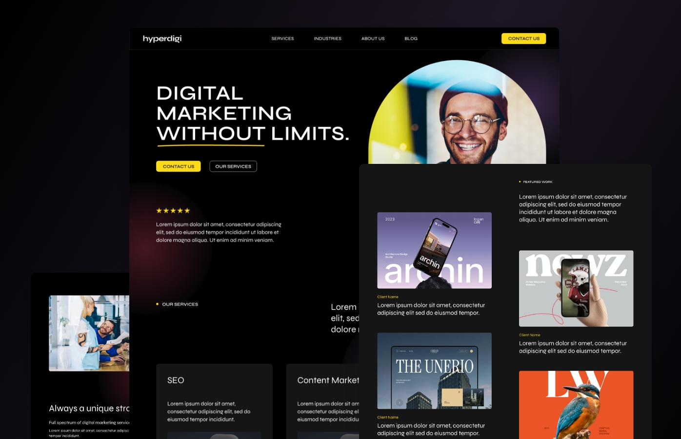 Hyperdigi - Digital Marketing Agency Template – 2